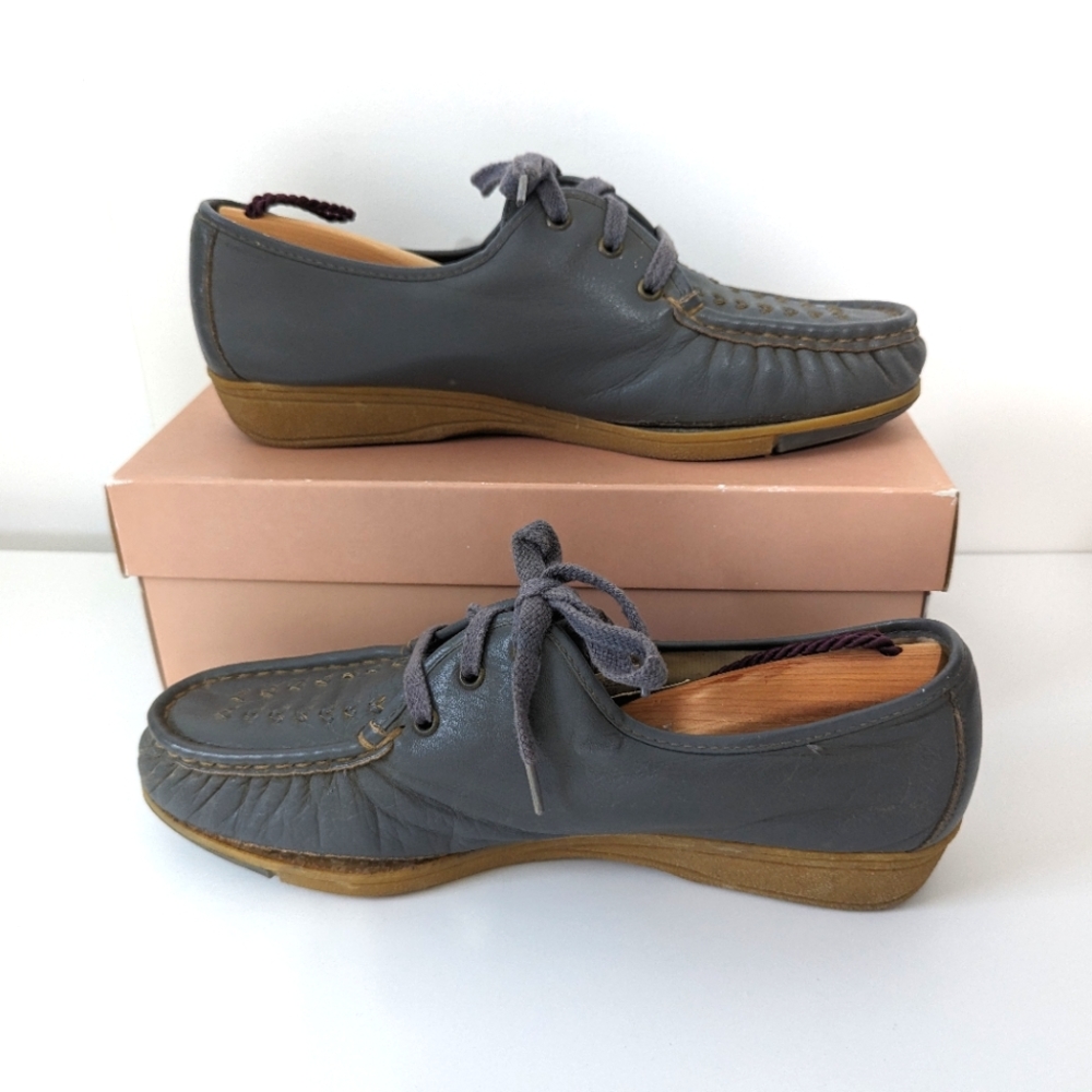 Soft Spots Vintage Shoes Gray Size 10S